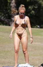 AISLEYNE HORGAN WALLACE in Bikini at a Park in London 08/07/2020