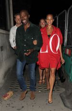 ALESHA DIXON Leaves Zuma Restaurant in Knightsbridge 08/09/2020