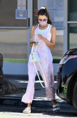 ALESSANDRA AMBROSIO at a Nail Salon in Los Angeles 08/02/2020
