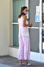 ALESSANDRA AMBROSIO at a Nail Salon in Los Angeles 08/02/2020