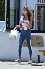 ALESSANDRA AMBROSIO in Leggings Out in Malibu 08/07/2020