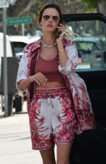 ALESSANDRA AMBROSIO Out and About in Brentwood 08/18/2020