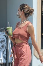 ALESSANDRA AMBROSIO Out for Fresh Juice in West Hollywood 08/19/2020