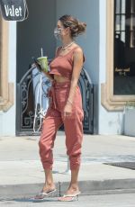 ALESSANDRA AMBROSIO Out for Fresh Juice in West Hollywood 08/19/2020