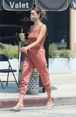 ALESSANDRA AMBROSIO Out for Fresh Juice in West Hollywood 08/19/2020