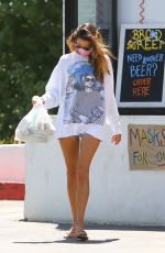 ALESSANDRA AMBROSIO Out for Take-out Lunch in Malibu 08/14/2020