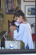 ALESSANDRA AMBROSIO Out for Take-out Lunch in Malibu 08/14/2020