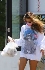 ALESSANDRA AMBROSIO Out for Take-out Lunch in Malibu 08/14/2020