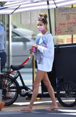 ALESSANDRA AMBROSIO Out for Take-out Lunch in Malibu 08/14/2020