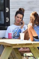 ALESSANDRA AMBROSIO Out for Take-out Lunch in Malibu 08/14/2020