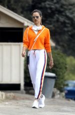 ALESSANDRA AMBROSIO Out Hiking in Pacifis Palisades 08/05/2020