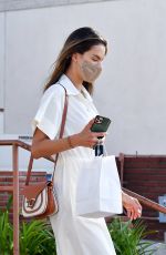 ALESSANDRA AMBROSIO Out Shopping in Brentwood 08/04/2020