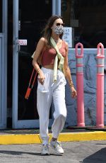 ALESSANDRA AMBROSIO Out Shopping in Brentwood 08/20/2020