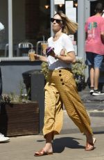 ALEX JONES Out for Iced Coffees in London 08/11/2020