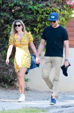 ALI LARTER and Hayes MacArthur Out in Malibu 08/14/2020