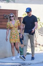ALI LARTER and Hayes MacArthur Out in Malibu 08/14/2020