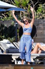 ALI LARTER at a Beach House in Malibu 08/12/2020