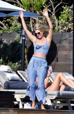 ALI LARTER at a Beach House in Malibu 08/12/2020