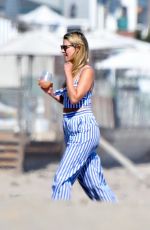 ALI LARTER at a Beach House in Malibu 08/12/2020