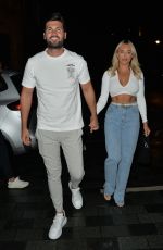 AMBER TURNER Arrives at Roka in London 08/17/2020