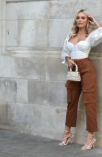 AMBER TURNER at a Boohoo Photoshoot in London 08/09/2020