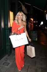 AMBER TURNER Leaves Laki Kane Cocktail Bar in London 08/19/2020