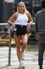 AMBER TURNER on the Set of The Only Way Is Essex in London 08/16/2020