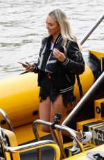 AMBER TURNER on the Set of The Only Way Is Essex in London 08/16/2020