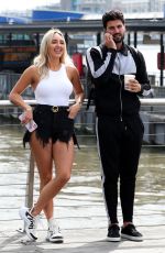 AMBER TURNER on the Set of The Only Way Is Essex in London 08/16/2020