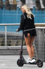 AMBER TURNER on the Set of The Only Way Is Essex in London 08/16/2020
