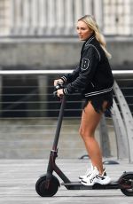 AMBER TURNER on the Set of The Only Way Is Essex in London 08/16/2020