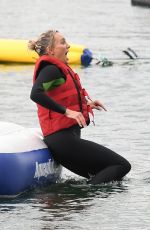 AMBER TURNER on the Set of TOWIE in Chelmsford 08/02/2020