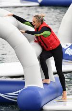 AMBER TURNER on the Set of TOWIE in Chelmsford 08/02/2020
