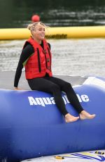 AMBER TURNER on the Set of TOWIE in Chelmsford 08/02/2020