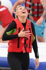 AMBER TURNER on the Set of TOWIE in Chelmsford 08/02/2020