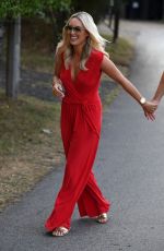 AMBER TURNER on the Set of TOWIE in London 08/09/2020