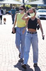 AMELIA and DELILAH HAMLIN Shopping at Malibu Country Mart 08/10/2020