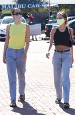 AMELIA and DELILAH HAMLIN Shopping at Malibu Country Mart 08/10/2020
