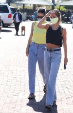 AMELIA and DELILAH HAMLIN Shopping at Malibu Country Mart 08/10/2020