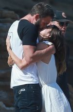 ANA DE ARMAS and Ben Affleck Out at a Beach in Malibu 08/03/2020