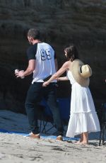 ANA DE ARMAS and Ben Affleck Out at a Beach in Malibu 08/03/2020