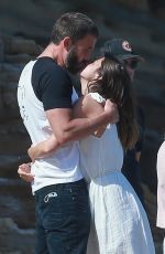 ANA DE ARMAS and Ben Affleck Out at a Beach in Malibu 08/03/2020