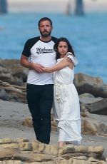 ANA DE ARMAS and Ben Affleck Out at a Beach in Malibu 08/03/2020