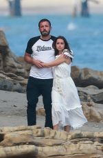 ANA DE ARMAS and Ben Affleck Out at a Beach in Malibu 08/03/2020