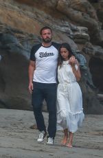 ANA DE ARMAS and Ben Affleck Out at a Beach in Malibu 08/03/2020