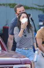 ANA DE ARMAS and Ben Affleck Out in Malibu 0/10/2020