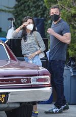 ANA DE ARMAS and Ben Affleck Out in Malibu 0/10/2020