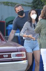 ANA DE ARMAS and Ben Affleck Out in Malibu 0/10/2020