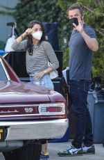 ANA DE ARMAS and Ben Affleck Out in Malibu 0/10/2020