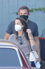 ANA DE ARMAS and Ben Affleck Out in Malibu 0/10/2020